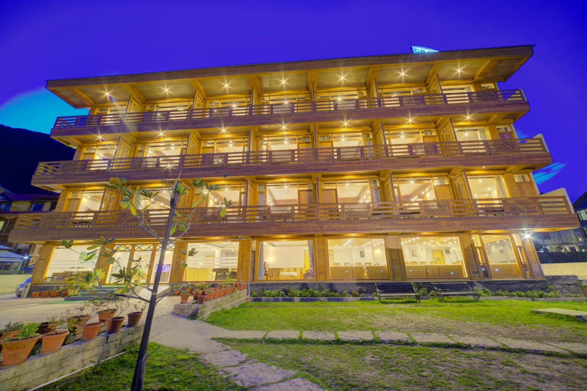 Grace Resort And Spa Manāli Buitenkant foto